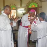 Father Philp with Bishop Moses at his installation ceremony in Chittagong-2011