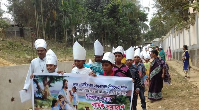 Festive Rally of Missionary Childhood Program, Diang