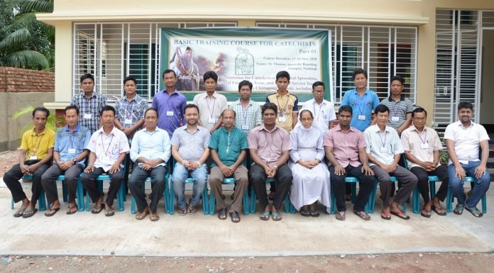 Basic Training Course for Catechists took place in Noakhali Participants in the Basic Training Course for Catechists