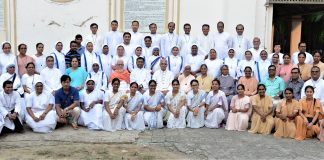 2nd Clergy & Religious Meeting of the Year 2018 Clergy & Religious in Chittagong Archdiocese