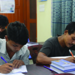 Participants learning with joy