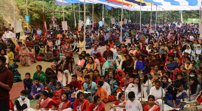 Pilgrims at the Marian Pilgrimage- 2022.