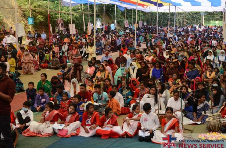 Pilgrims at the Marian Pilgrimage- 2022.