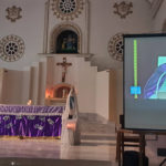 Prayer at the Our Lady of the Holy Rosary Cathedral, Chattogram.