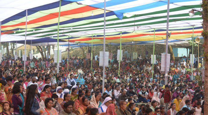 Catholic gathered in the Diang Shrine and reflected Mary’s guidance in the Synodal Church
