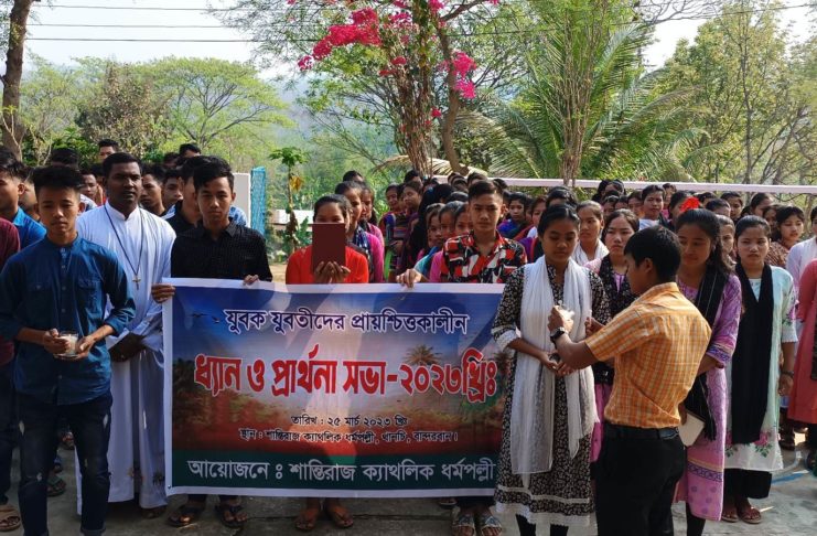 Participants of the Lenten Youth Seminar, Thanchi- 24 Mar 23
