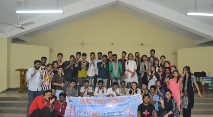 ‘Know Your Faith-2.1’ the third youth catechism session in the series Participants of the Know Your Faith-2.1 Program