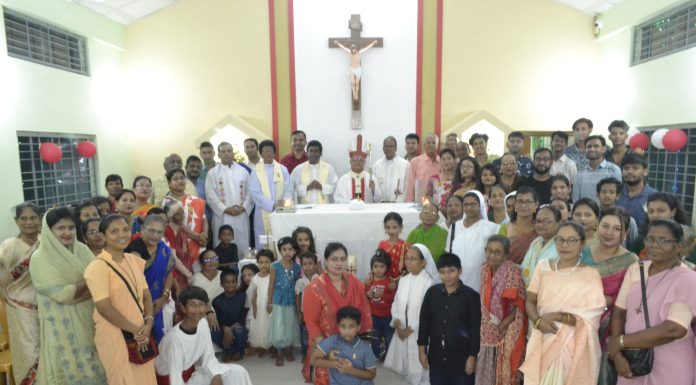 Inauguration of St. Xavier Chruch