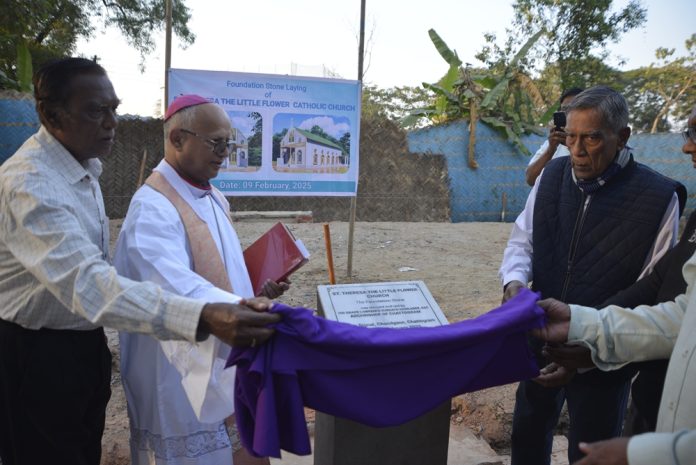 Foundation laying ceremony of Bahir Signal Church