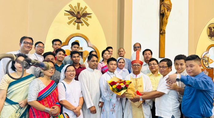 A Historic Milestone for Hill Tracts: Francis Sadhumoni Tripura Ordained as Deacon, Bringing Blessings to Balipara Parish