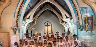 First Holy Communion and Sacrament of Confirmation Celebrated at Pahartali Quazi Parish