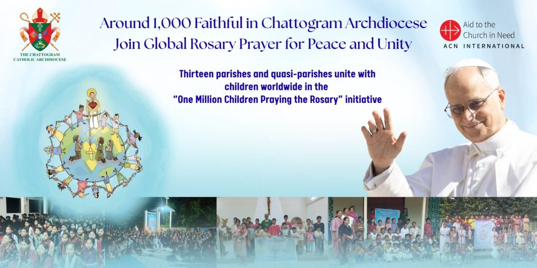 Thirteen parishes and quasi-parishes unite with children worldwide in the “One Million Children Praying the Rosary” initiative